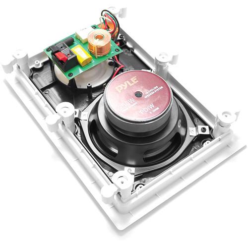 Pyle Pro PDIW62 6.5" 2-Way In-Wall Speaker Pair