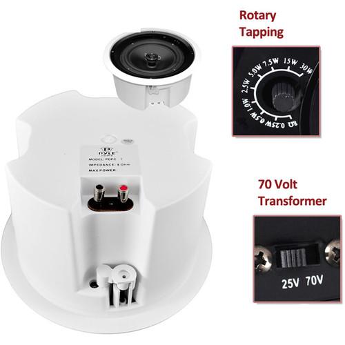 Pyle Pro PDPC8T 8" Enclosed In-Ceiling Speaker