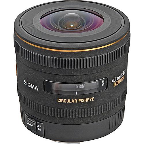 Sigma 4.5mm f 2.8 EX DC HSM Circular Fisheye Lens for Sigma SA