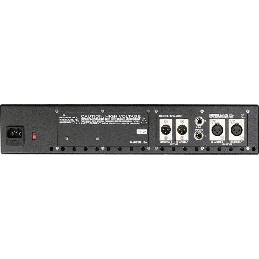 Summit Audio TPA-200B - Microphone Line Preamp, Summit, Audio, TPA-200B, Microphone, Line, Preamp