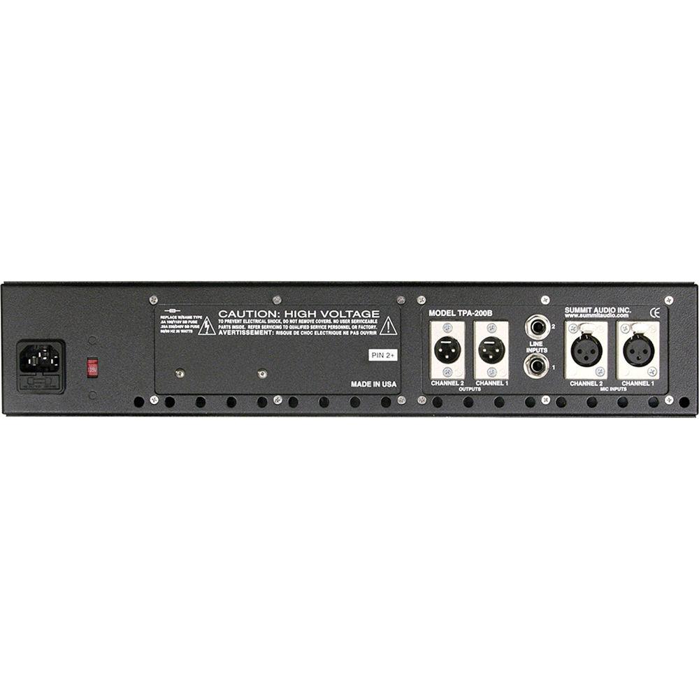 Summit Audio TPA-200B - Microphone Line Preamp
