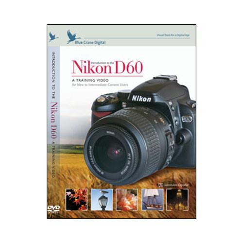 Blue Crane Digital DVD and Quick Reference Card Combo Pack for Nikon D60 DSLR Camera
