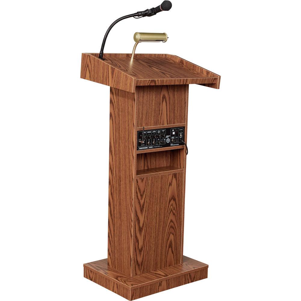 Oklahoma Sound Orator #800x Sound Lectern w LWM-6