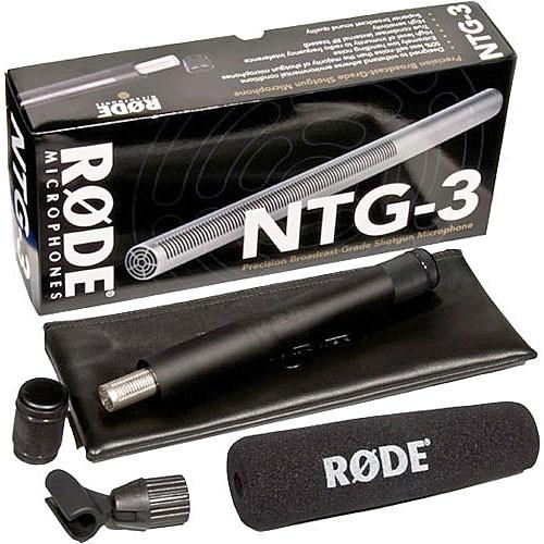 Rode NTG3 Precision RF-Biased Shotgun Microphone