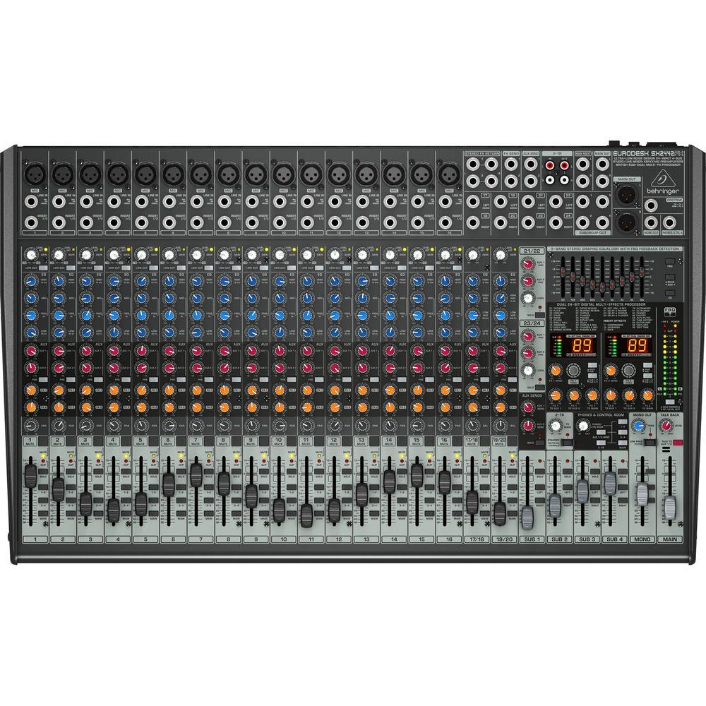 Behringer Eurodesk SX2442FX-PRO - 24-Channel Recording and Sound Reinforcement Console
