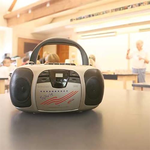 Califone Spirit CD Cassette Radio Boom Box