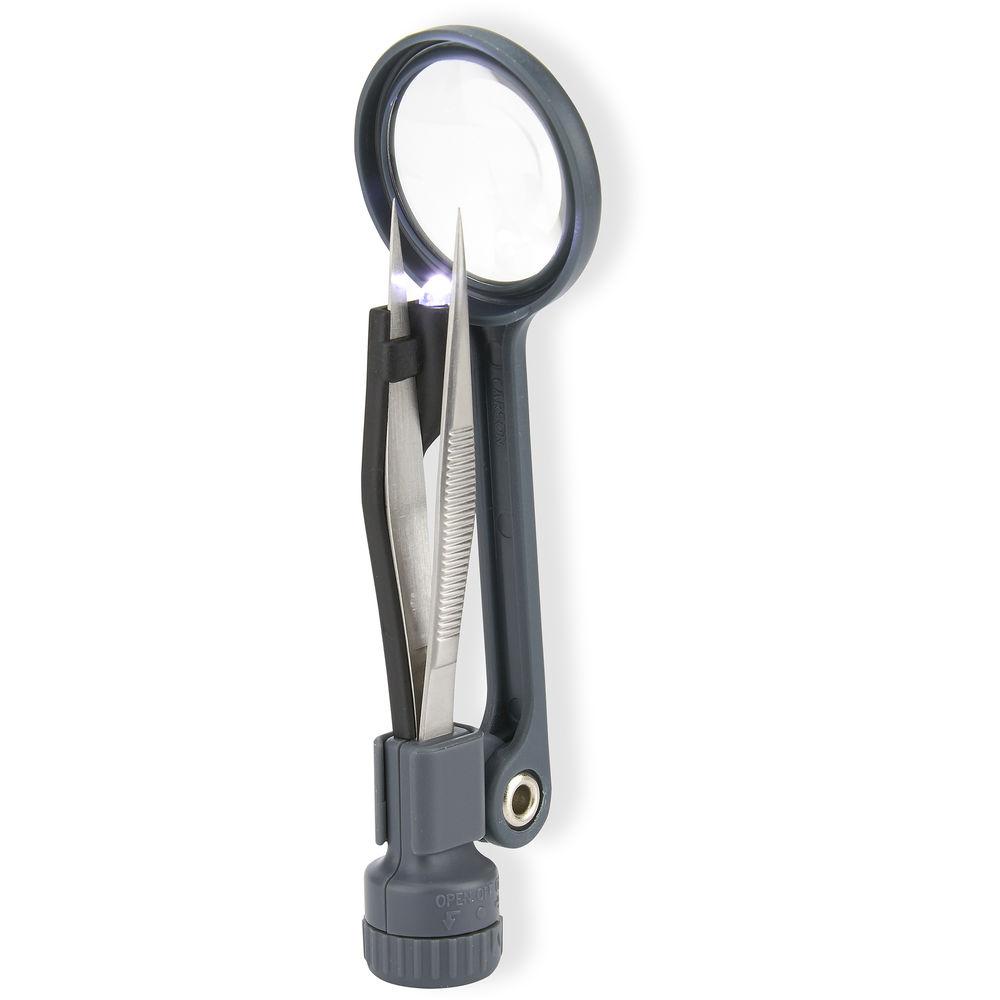 Carson MG-88 4.5x LED MagniGrip Magnifier
