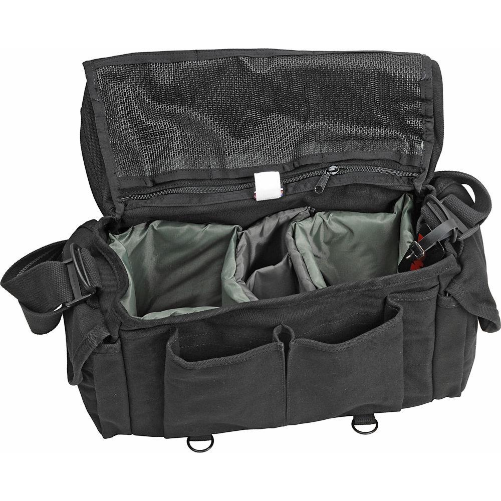 Domke F-7 Double AF Canvas Shoulder Bag - for 2 Large Film or Digital SLR Cameras with 4-5 Lenses and Accessories