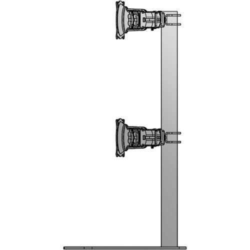 Chief KTP440S Quad Monitor Table Stand