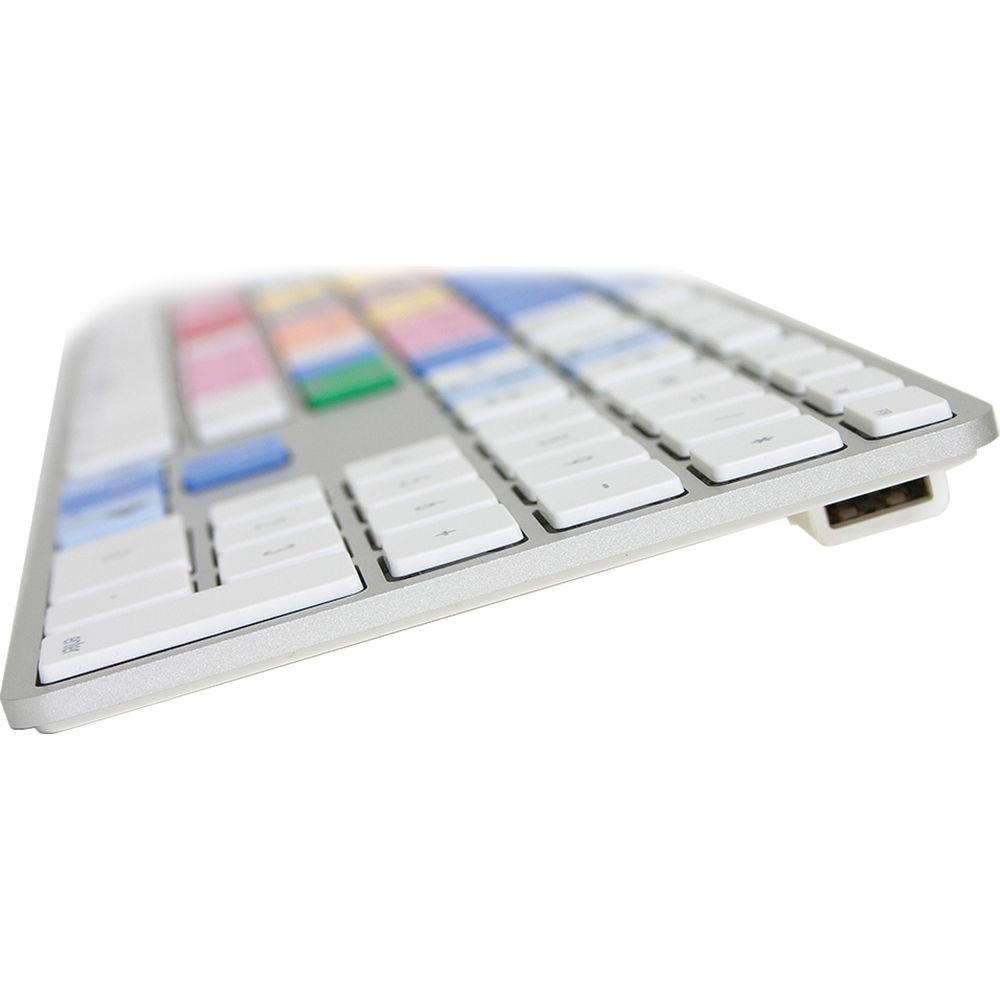LogicKeyboard Pro Line Avid Media Composer Apple Ultra-Thin Aluminum Keyboard, LogicKeyboard, Pro, Line, Avid, Media, Composer, Apple, Ultra-Thin, Aluminum, Keyboard