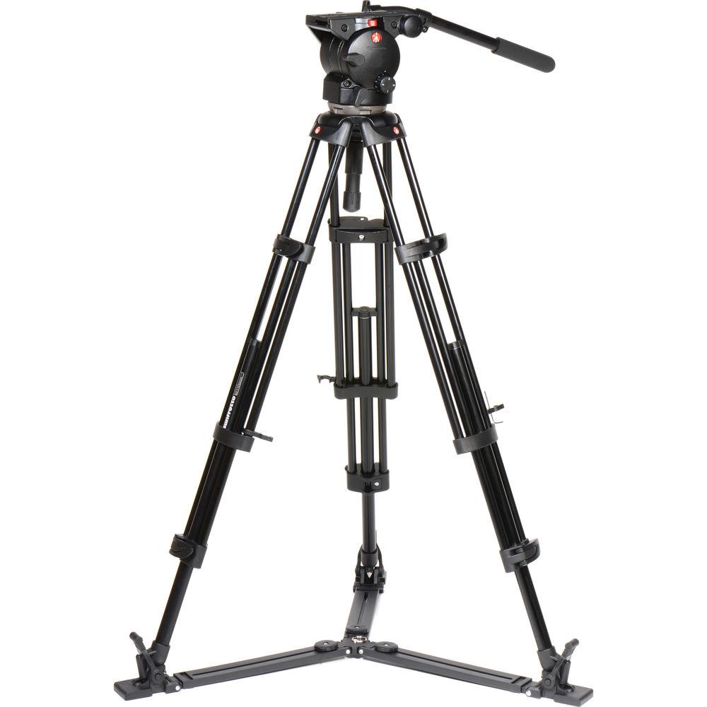 Manfrotto 526,545GBK Professional Video Tripod System with 526 Head