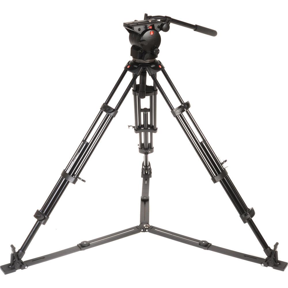 Manfrotto 526,545GBK Professional Video Tripod System with 526 Head