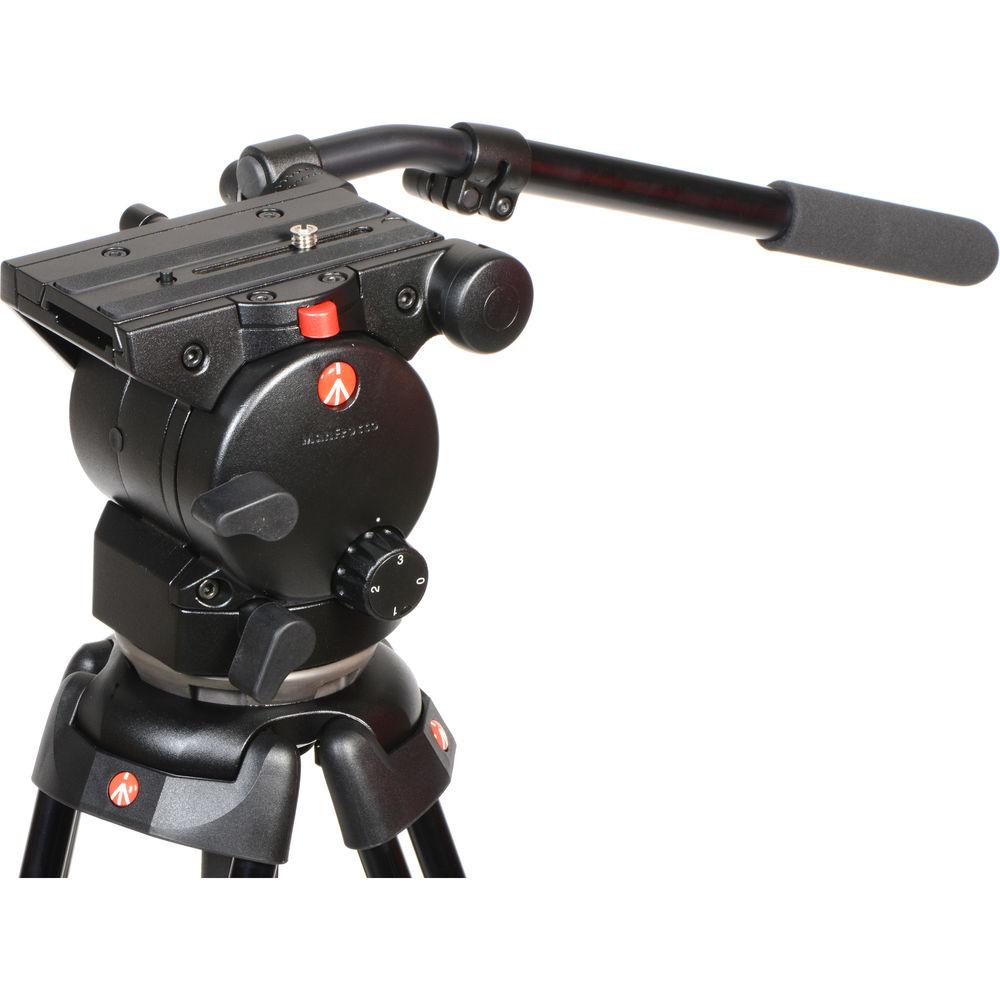 Manfrotto 526,545GBK Professional Video Tripod System with 526 Head