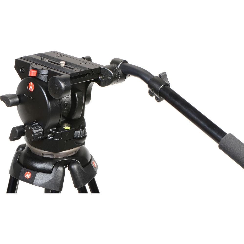 Manfrotto 526,545GBK Professional Video Tripod System with 526 Head