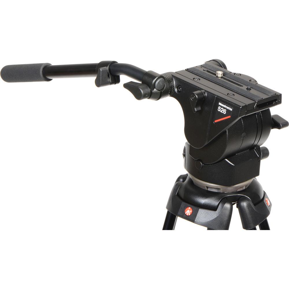 Manfrotto 526,545GBK Professional Video Tripod System with 526 Head