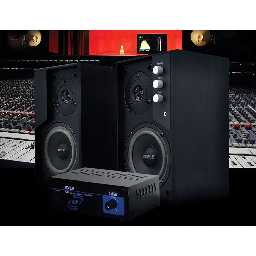 Pyle Pro PCA1 Mini 2 x 15W Stereo Power Amplifier