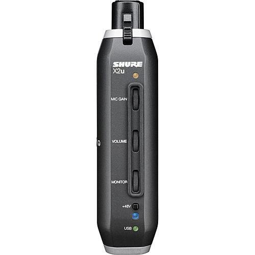 Shure X2u - XLR to USB Microphone Signal Adapter
