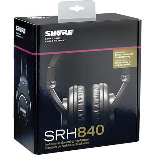 Shure SRH840 Professional Around-Ear Stereo Headphones