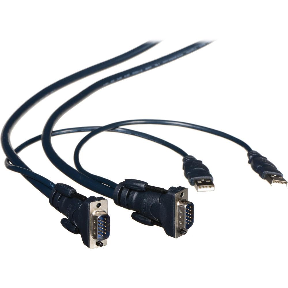 Belkin 6' OmniView Dual-Port Cable, Belkin, 6', OmniView, Dual-Port, Cable