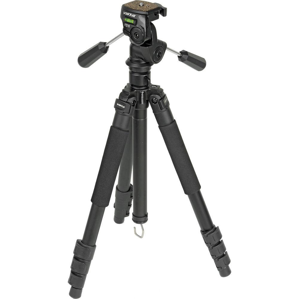Davis & Sanford Vista Voyager Tripod with FZ10 3-Way Pan Tilt Head