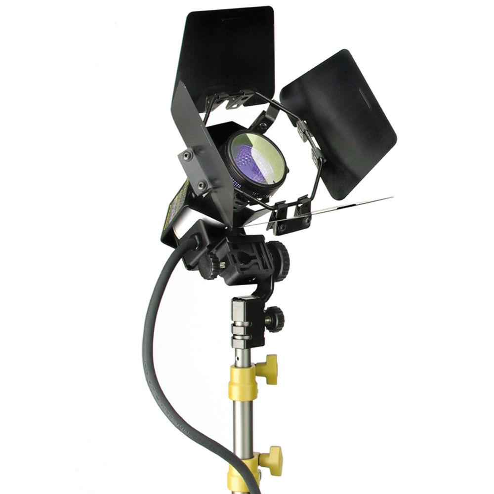 Lowel LS2-10 L-Light Kit - consists of: L-Light, Stand Link, Barndoors, Bulb, Light Stand - 100 Total Watts