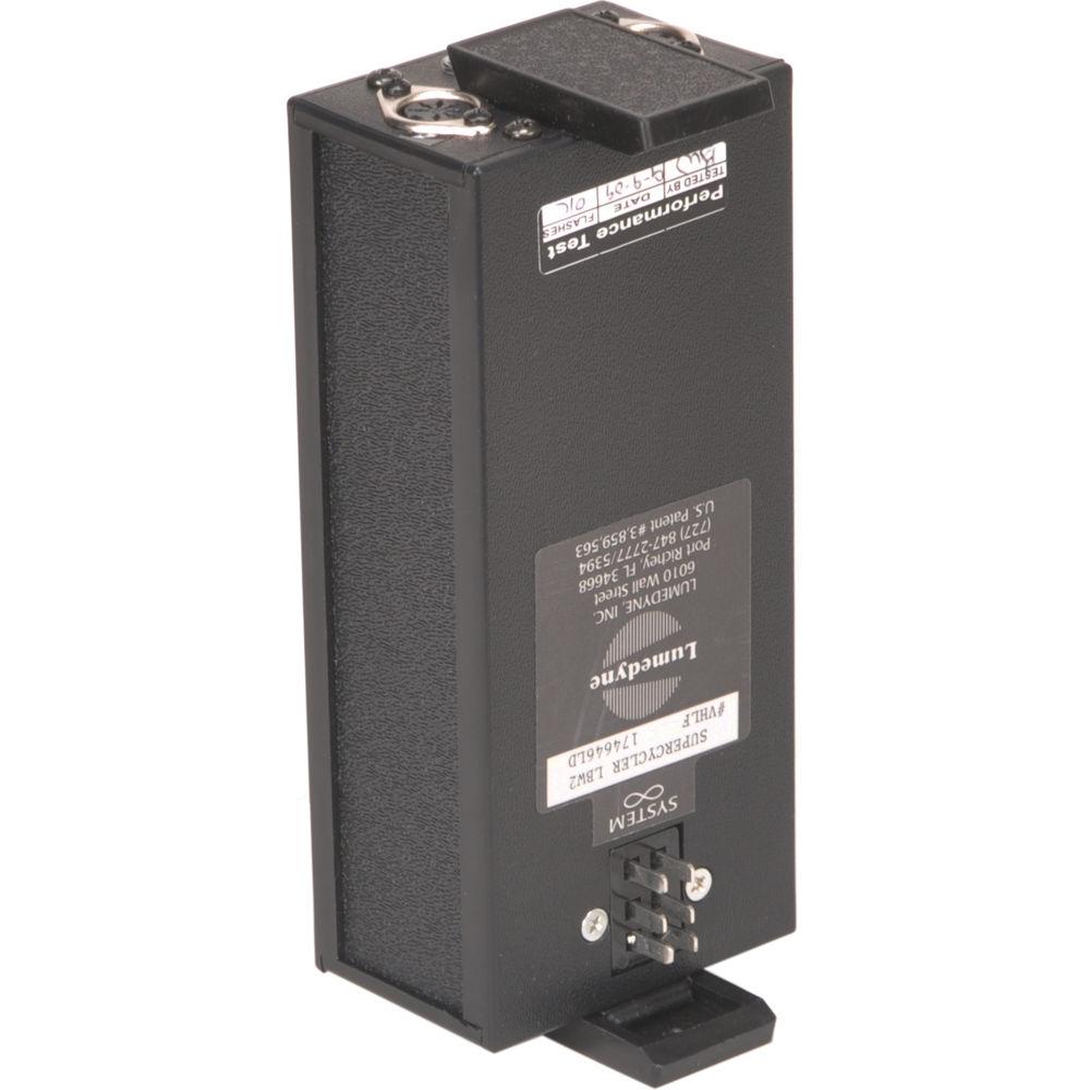 Lumedyne HV SuperCycler Delux Battery Pack, with Dual Turbo Connector, Low-Battery Warning