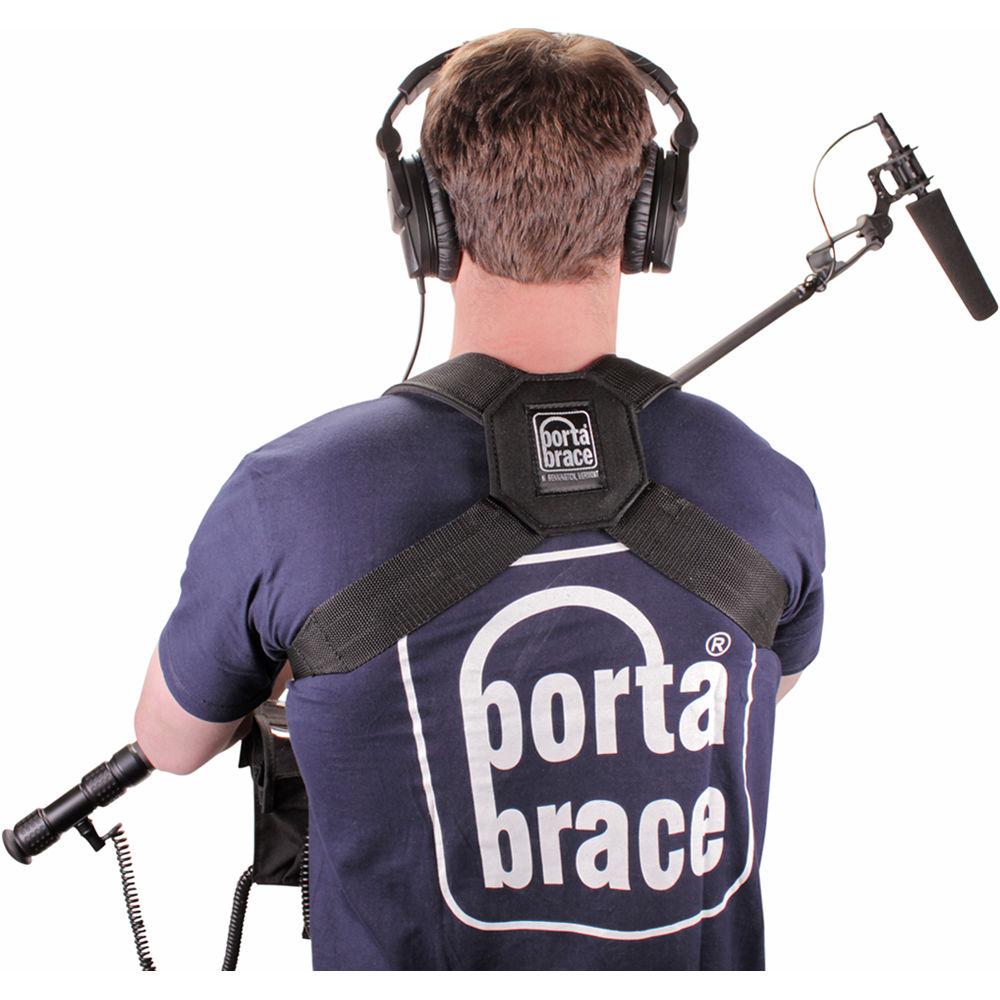 Porta Brace AH-2L Padded Audio Harness with Belt - for Audio Equipment Cases