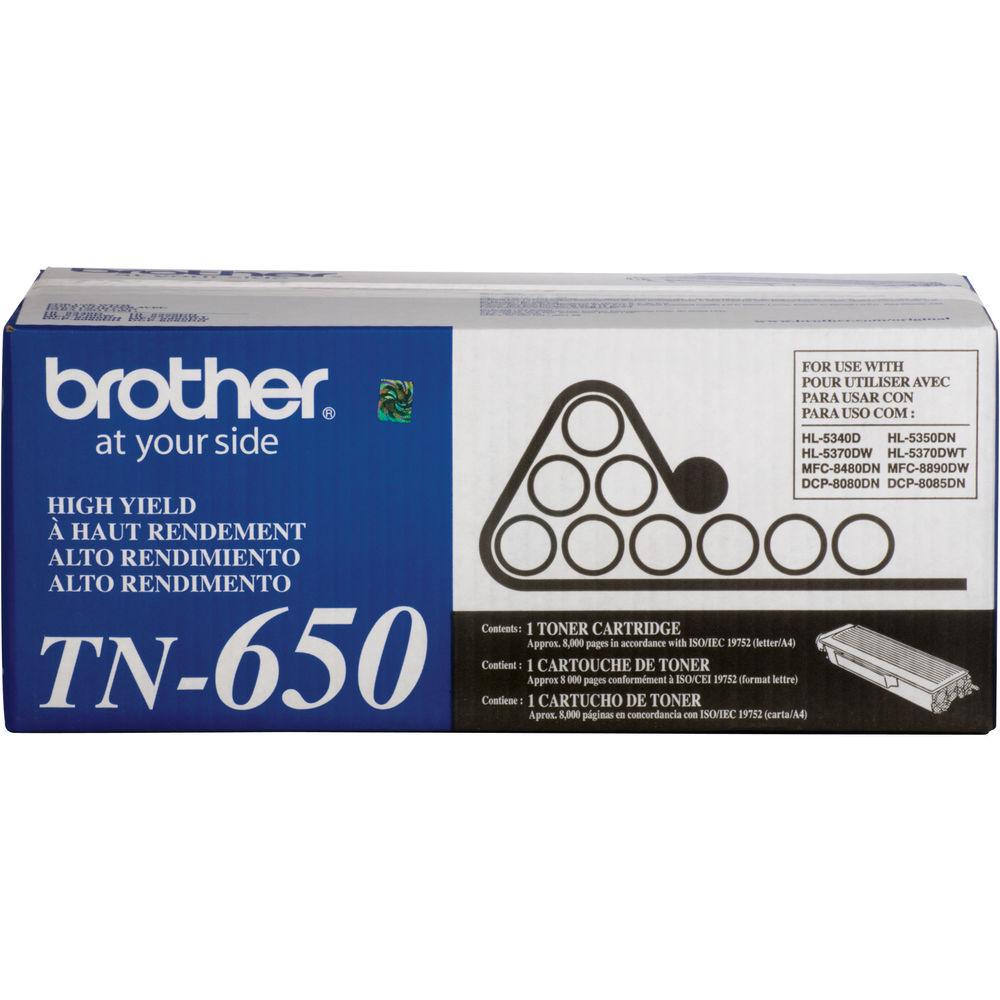 Brother TN650 High Yield Toner