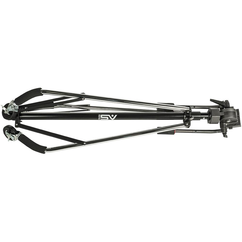 Smith-Victor Dollypod V Wheeled Tripod with Pro-5 2-Way Head
