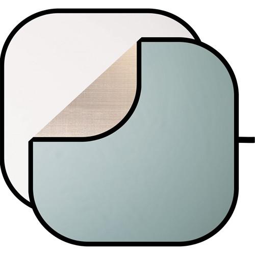 Westcott Illuminator Collapsible Reflector 4-in-1 - 52" Square - Silver, Sunlight, Diffuser and White