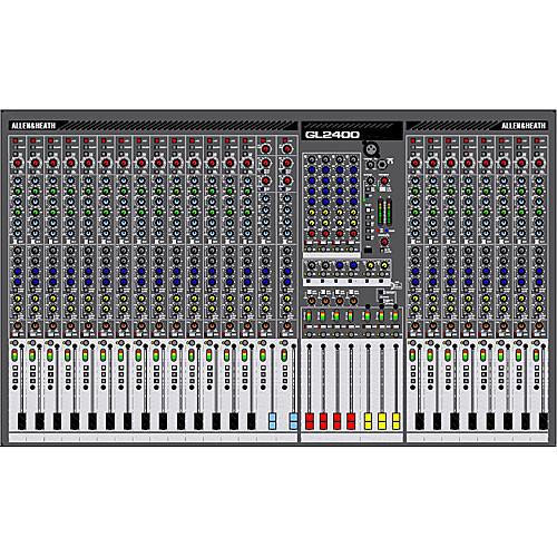 Allen & Heath GL2400-24 24-Input, 4-Buss Live Sound Reinforcement Analog Mixing Console