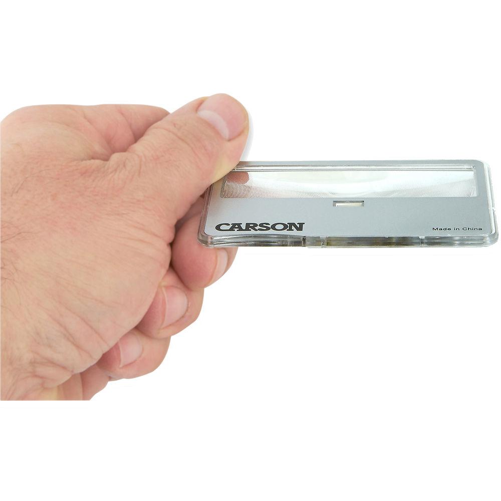 Carson MC-99 3x MagniCard Lighted Magnifier