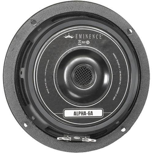 Eminence Alpha-6A 100W 6" 8 Ohm Mid-Bass Loudspeaker Driver
