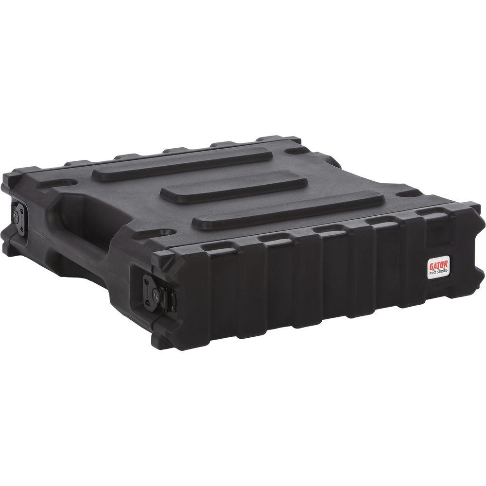 Gator Cases G-PRO-2U-19 2-Space Rotationally Molded Rack Case