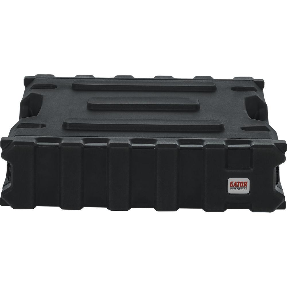 Gator Cases G-PRO-2U-19 2-Space Rotationally Molded Rack Case