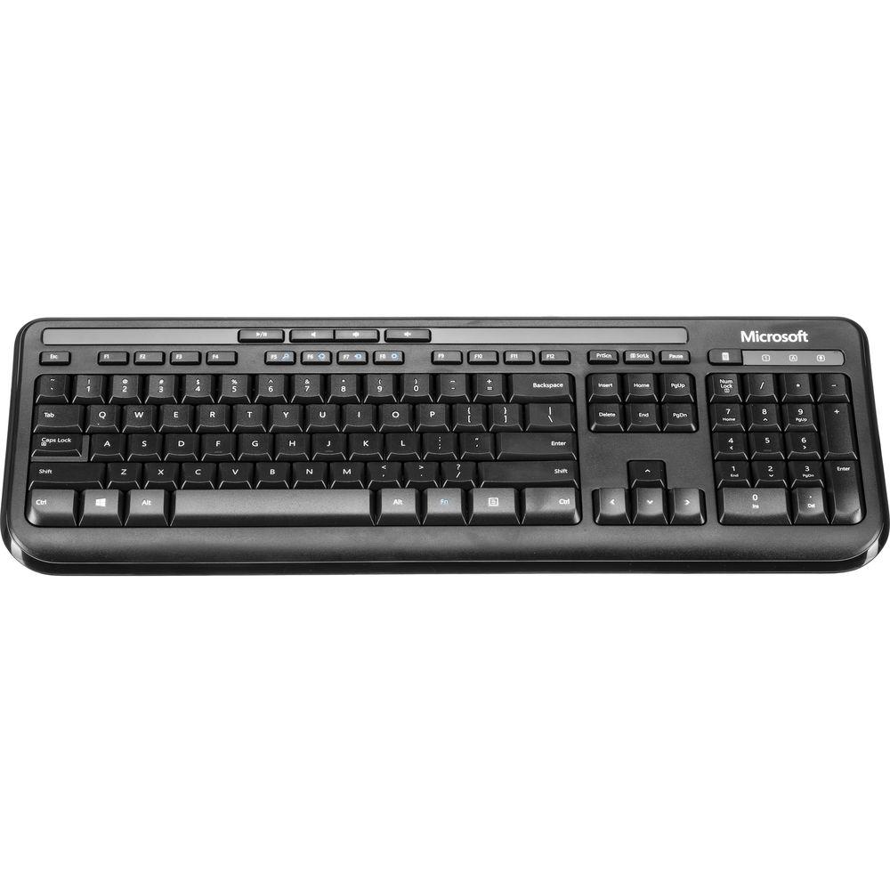 Microsoft Wired Desktop 600 USB Keyboard and Mouse, Microsoft, Wired, Desktop, 600, USB, Keyboard, Mouse