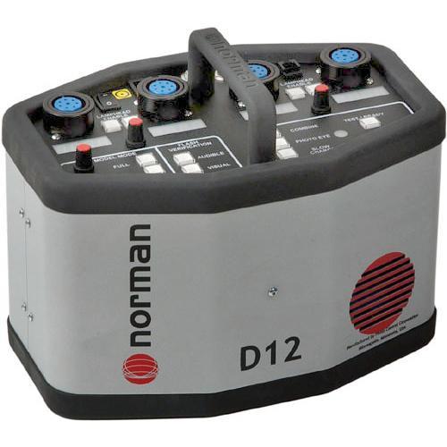 Norman D12 Pack, 2- IL2500 Head Reflector, Stands, Umbrellas, Case Kit