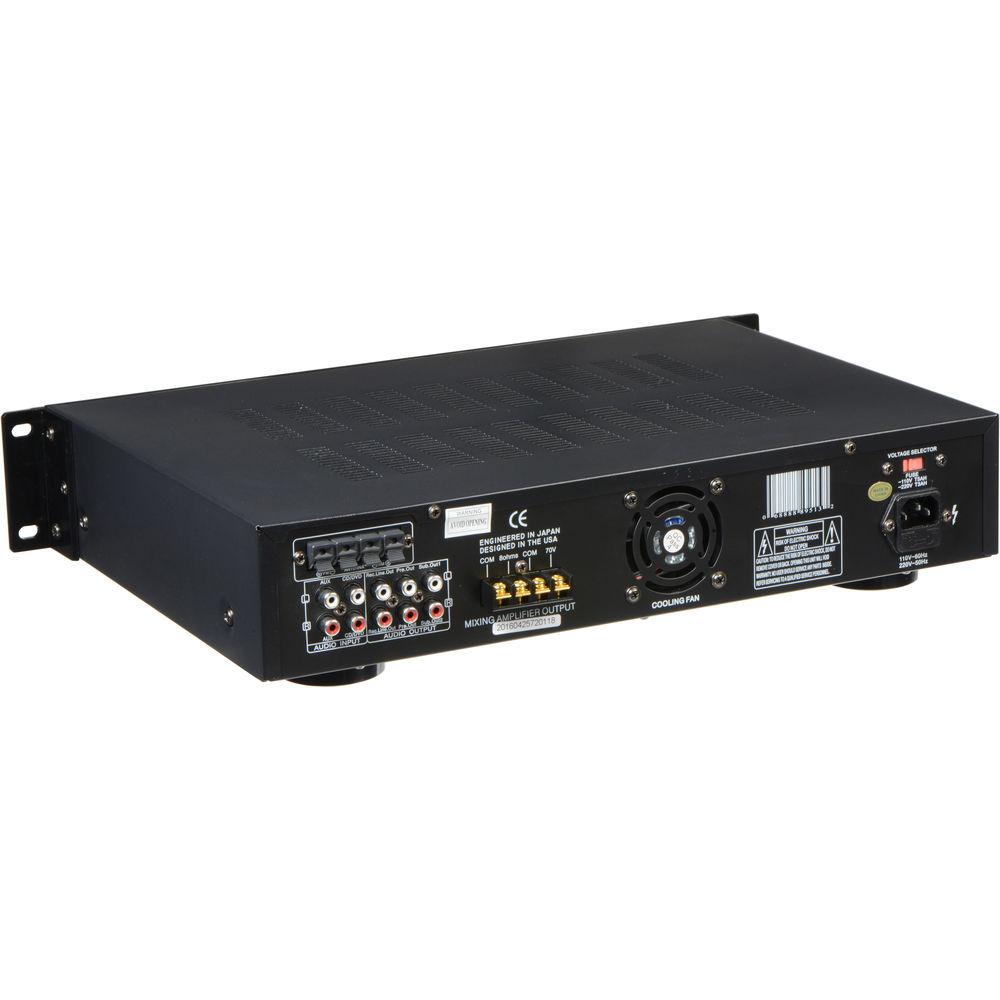 Pyle Pro PT720A 1000W Peak Hybrid Amplifier with AM FM Tuner