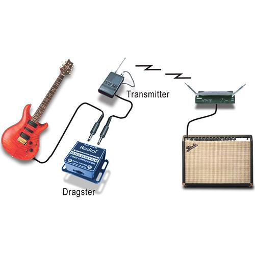 Radial Engineering DRAGSTER - Guitar Pickup Impedance Load Correction Device