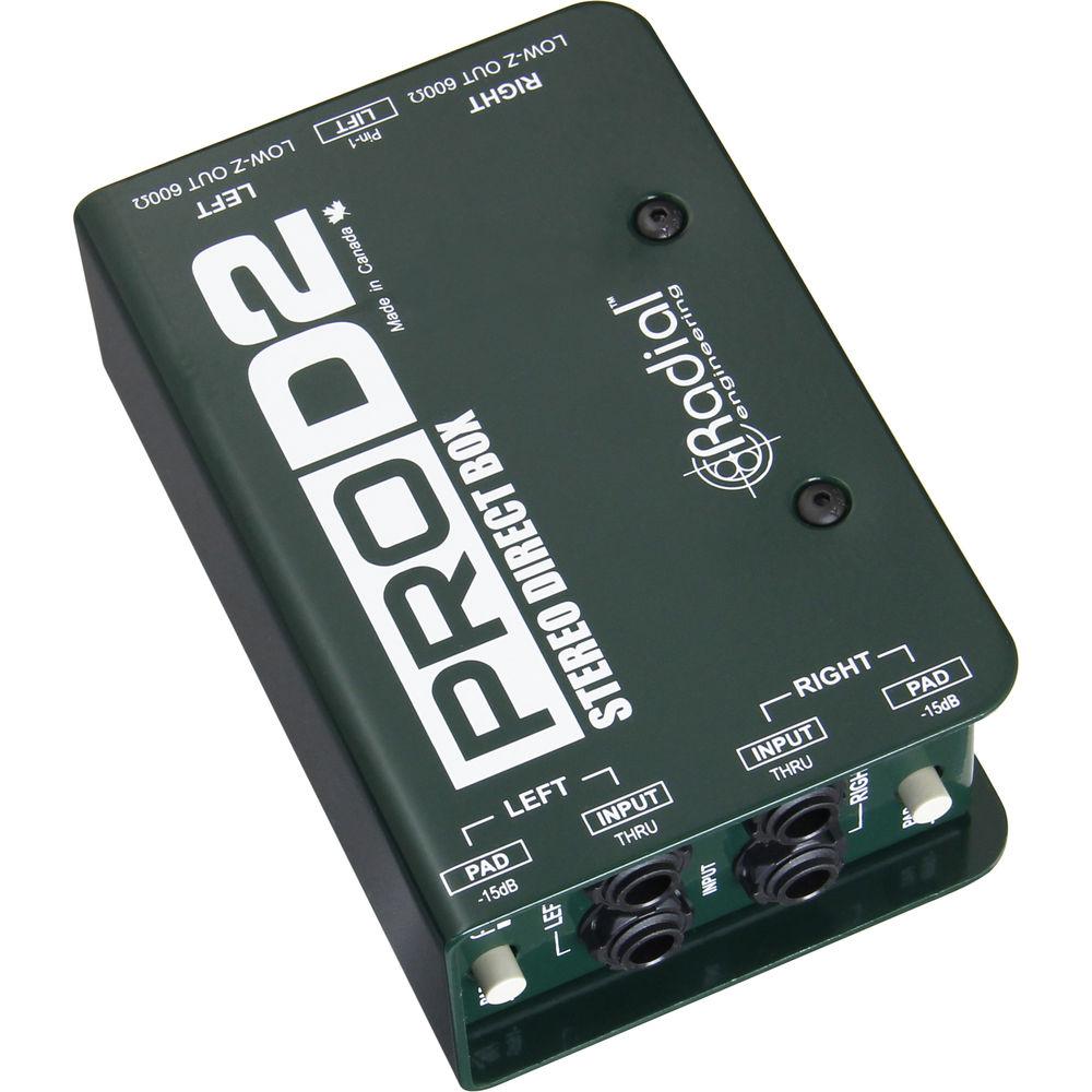 Radial Engineering ProD2 - Stereo Passive Direct Box