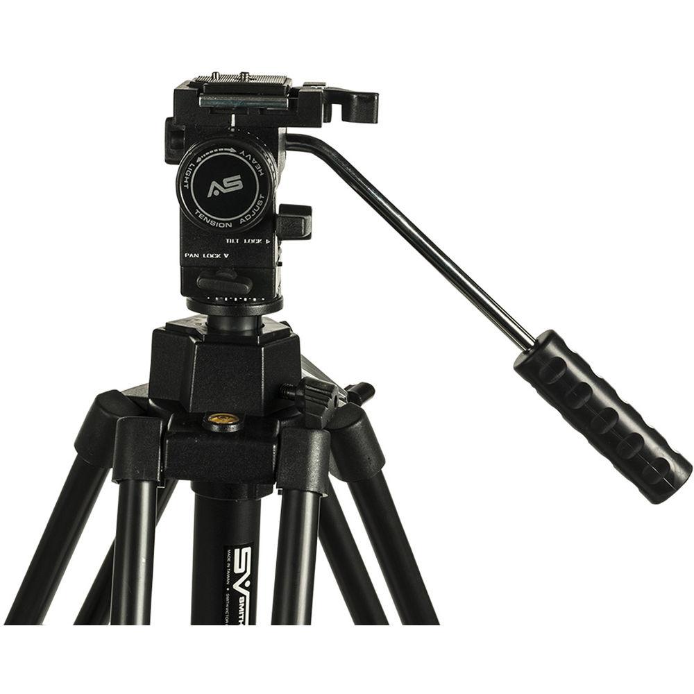 Smith-Victor Propod III Med Tripod with Pro-3 2-Way Fluid Head