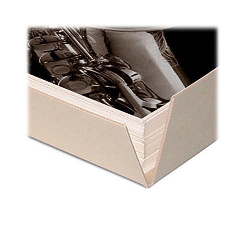 Print File 11.5 x 17.5 x 3" Drop-Front Metal Edge Archival Storage Box
