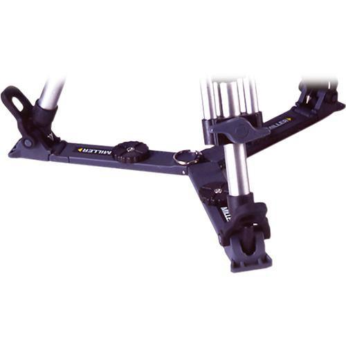 Miller Baby Aluminum 2-Stage Tripod Legs with On-Ground Spreader and Carry Case - Supports 50 lbs