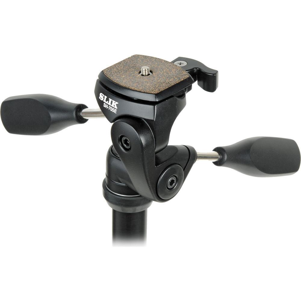 Slik Able 300 DX Tripod with 3-Way, Pan-and-Tilt Head