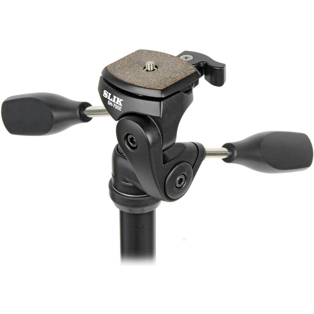Slik Pro 330 DX Tripod with SH-705E 3-Way, Pan-and-Tilt Head