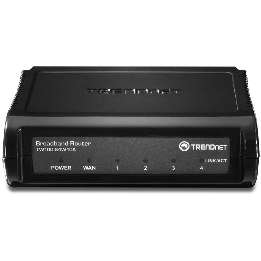 TRENDnet 4-Port Broadband Router