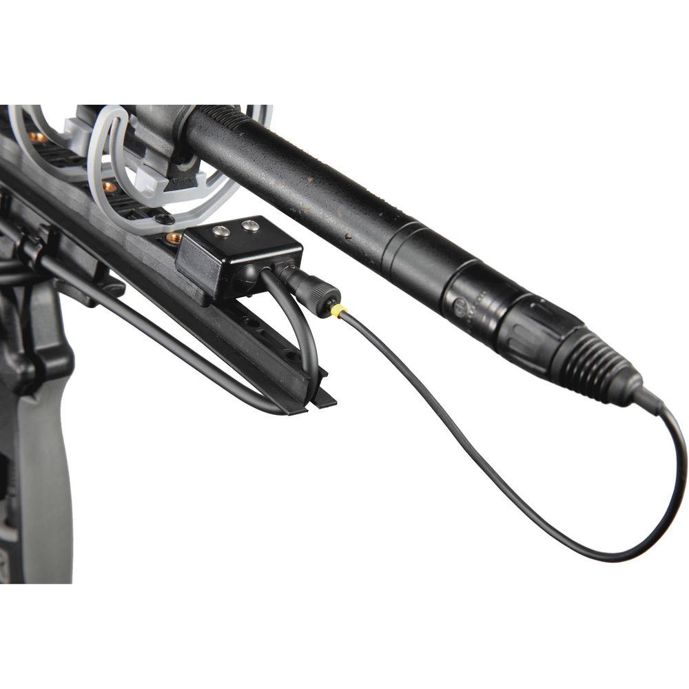 Rycote ConnBox 2 - Microphone Cable Connection Box for Modular Suspension System with Single TA3-male Connection