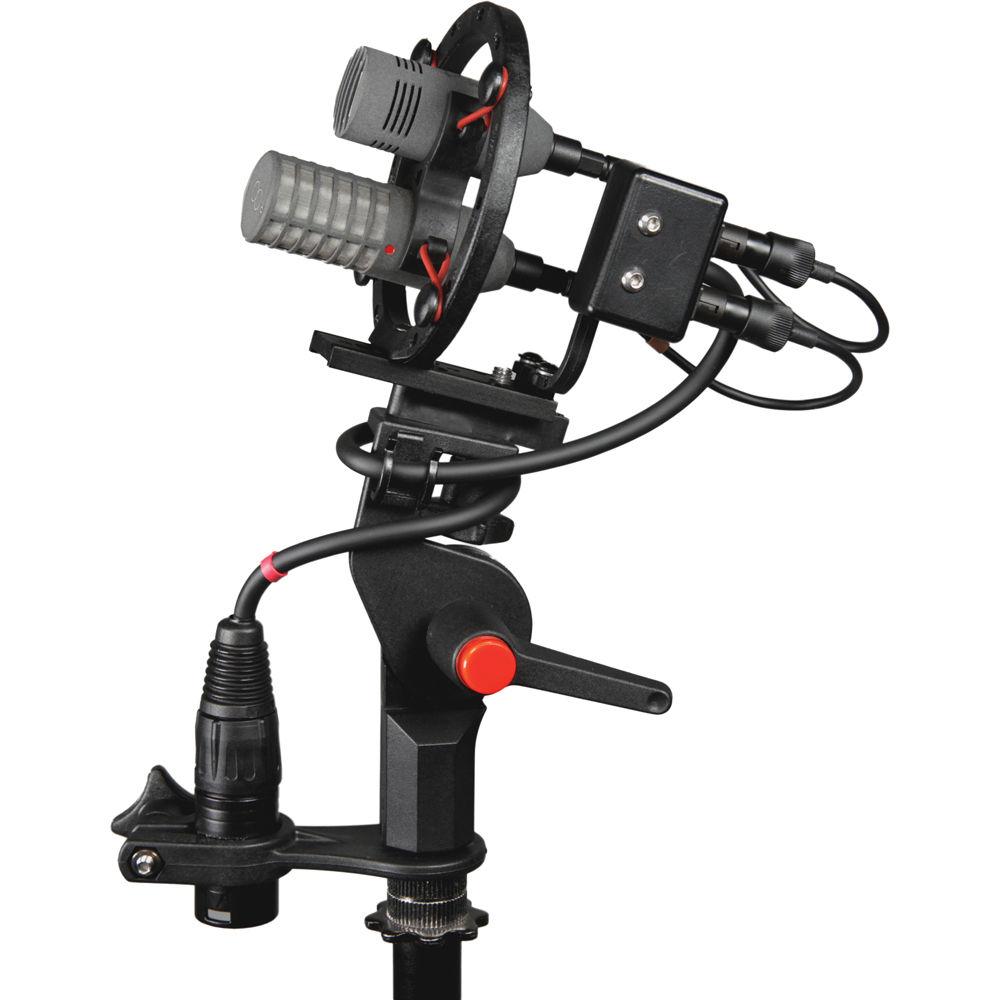 Rycote ConnBox 6 - Microphone Cable Connection Box for Modular Suspension System with Dual FVN Lemo Connections