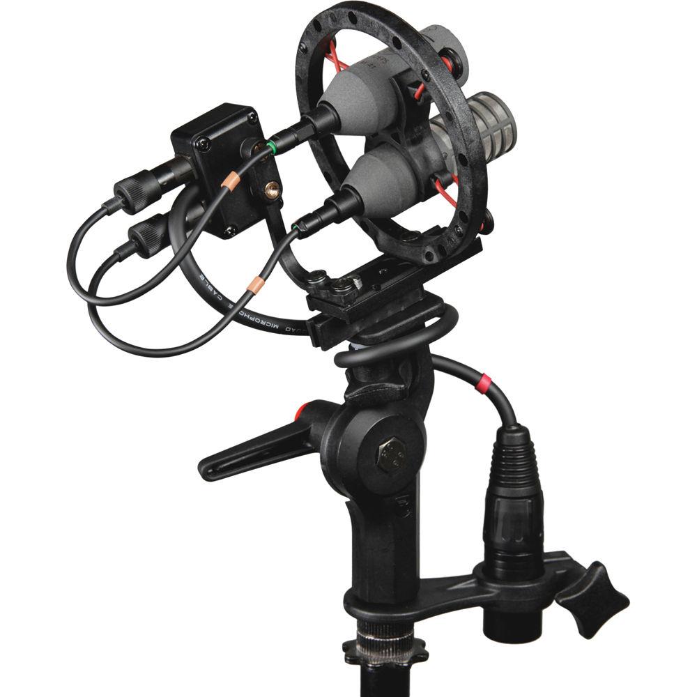 Rycote ConnBox 6 - Microphone Cable Connection Box for Modular Suspension System with Dual FVN Lemo Connections