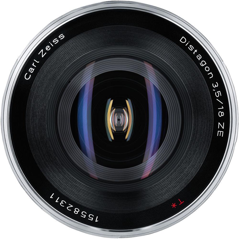 ZEISS Distagon T* 18mm f 3.5 ZE Lens for Canon EF